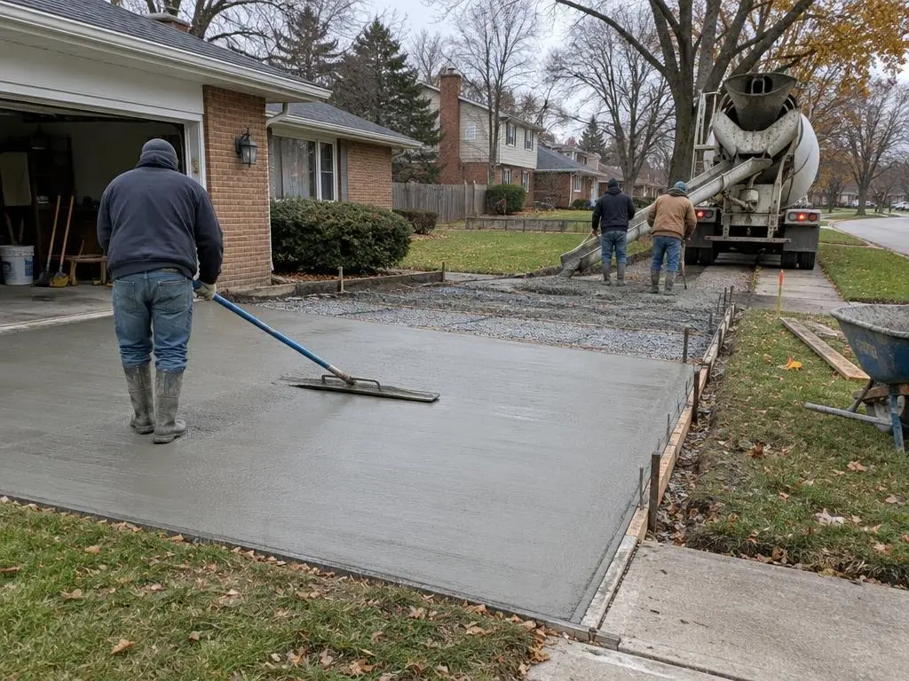 Concrete Driveways in Arlington Heights, IL